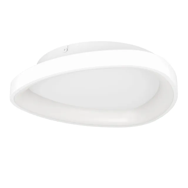 eglo-moggiona-led-deckenlampe-35-cm-mit-fernbedienung-wei-dimmbar-cct image 1