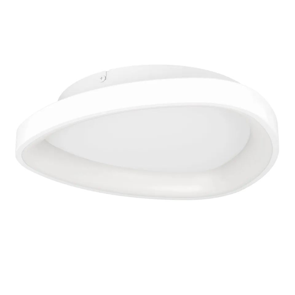 eglo-moggiona-led-deckenlampe-35-cm-mit-fernbedienung-wei-dimmbar-cct image 1