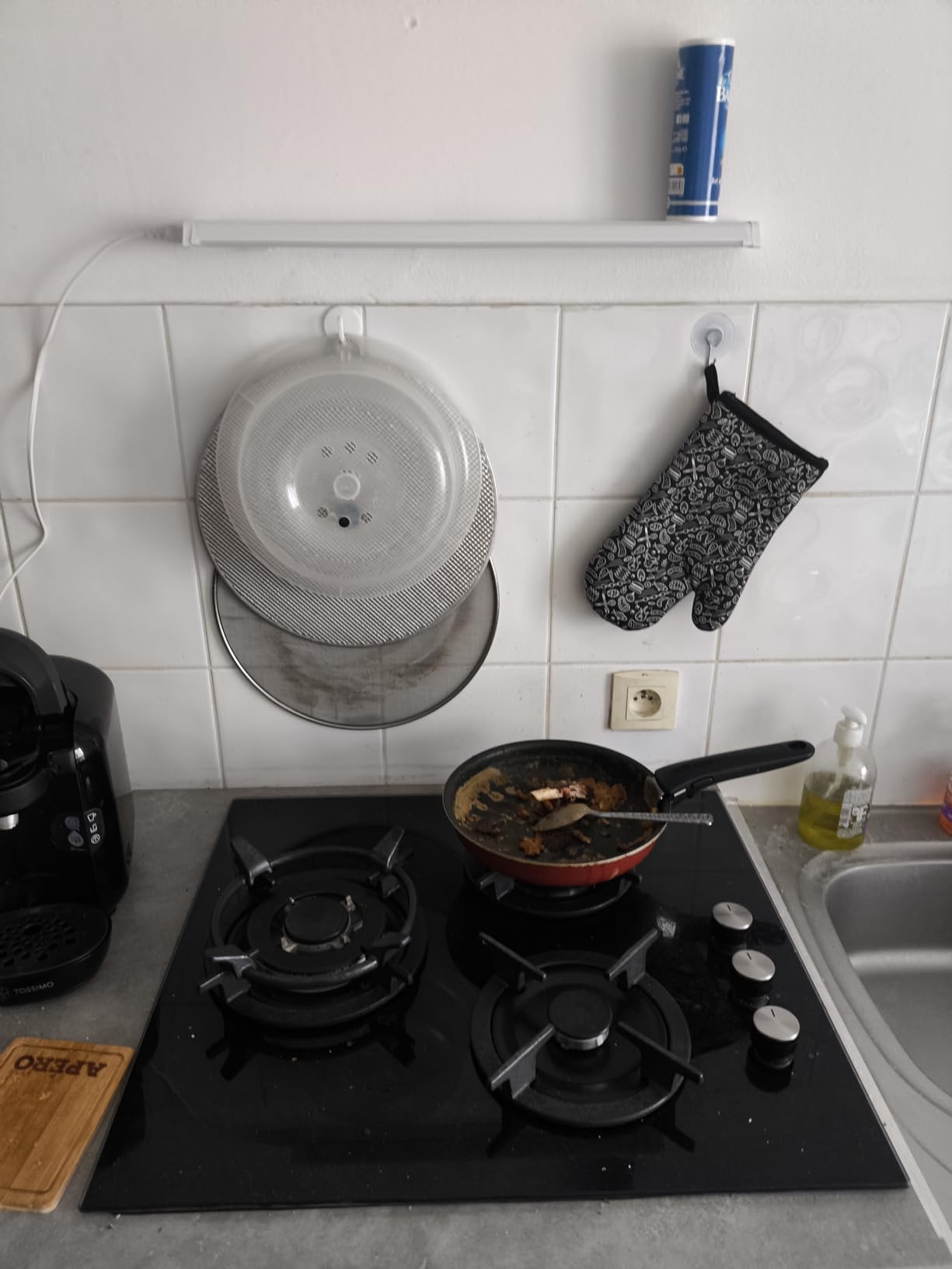 Küche wie verwandelt