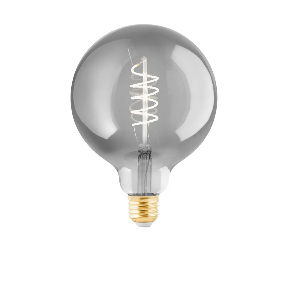 eglo-e27-led-lampe-vintage-dimmbar-rauchglas-spiral-filament-gro image 1