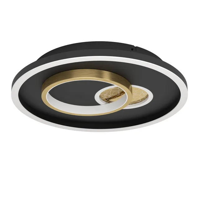 eglo-tiriolo-led-deckenleuchte-38-cm-schwarz-gold-neutralwei image 1