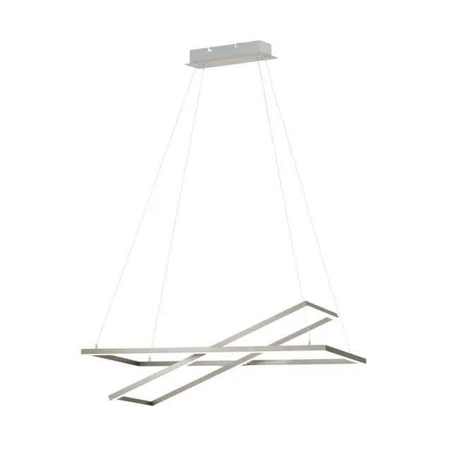 eglo-tamasera-led-pendelleuchte-2-flammig-dimmbar-schwenkbar-nickel-matt image 1