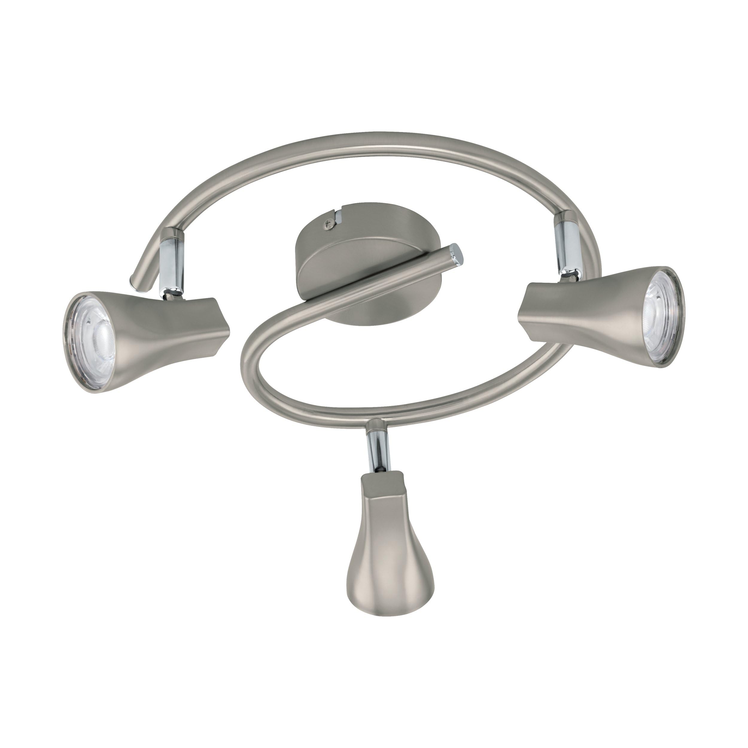eglo-tiberio-1-led-deckenstrahler-25-cm-nickel-matt-1200lm-warmwei image 1