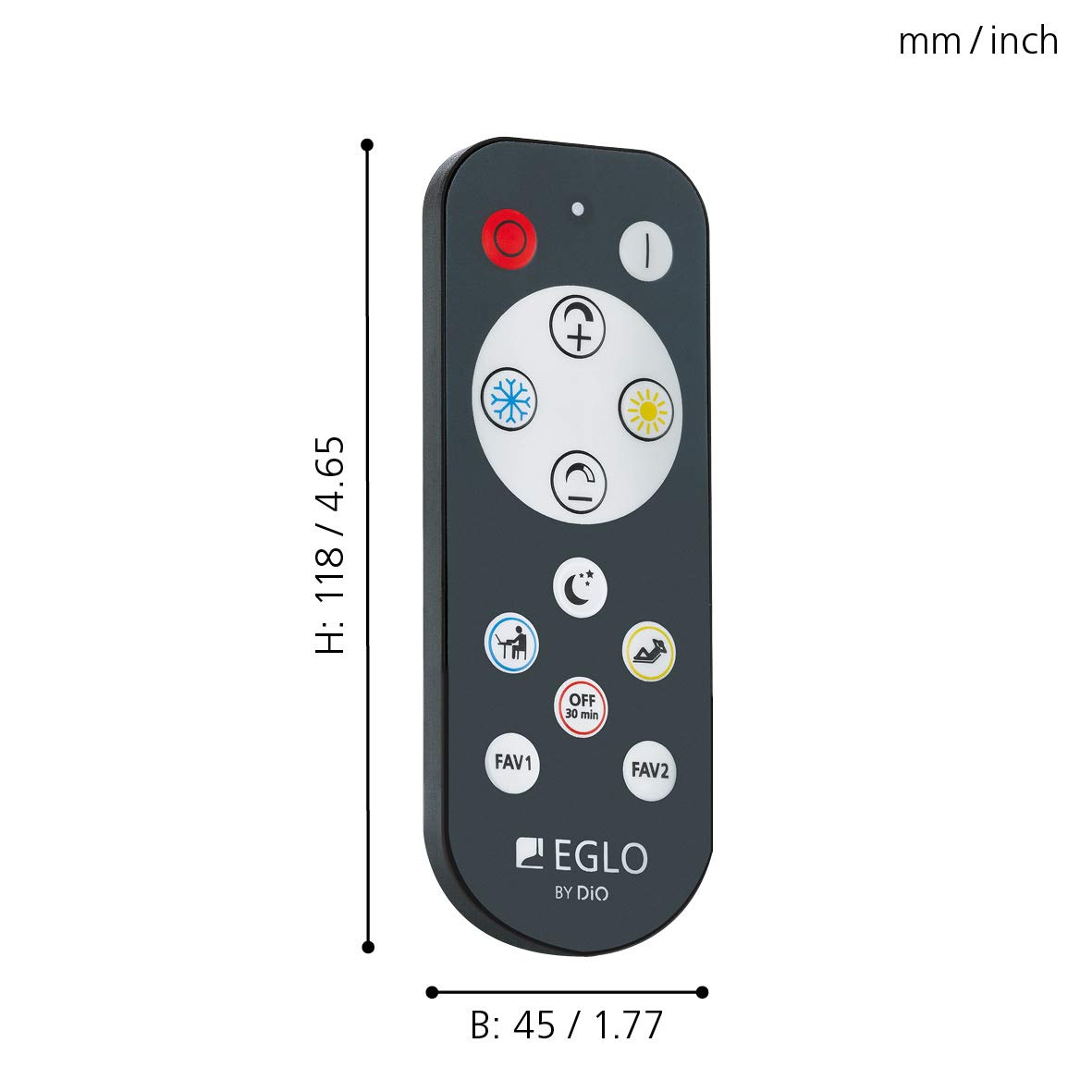 eglo-access-e14-led-p45-mit-fernbedienung-cct-dimmbar image 7