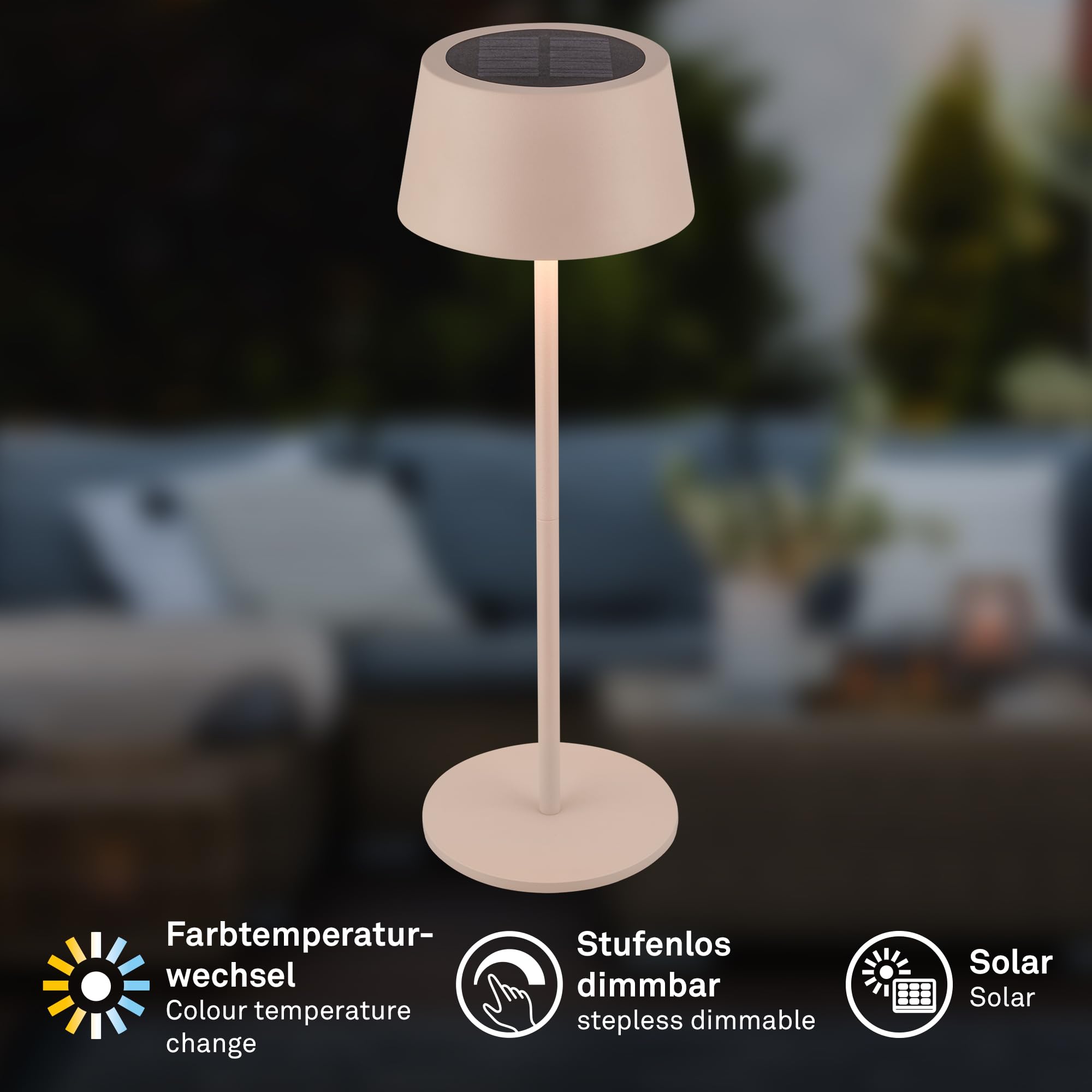 briloner-led-tischlampe-kabellos-ip44-touch-cct-solar-beige-11-5x34-cm image 2