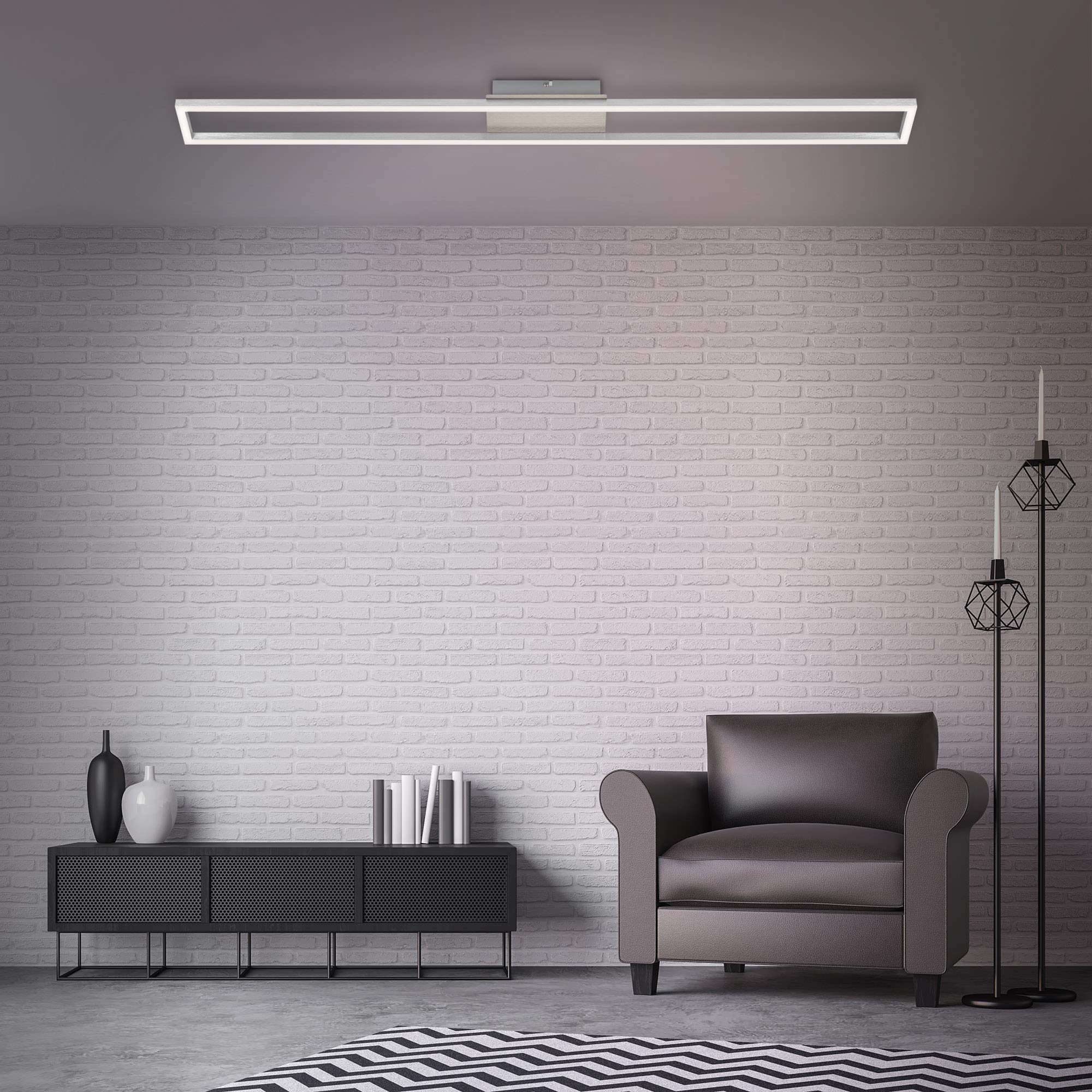briloner-led-deckenlampe-dimmbar-110x12x5-cm-aluminiumfarbig-warmwei image 4