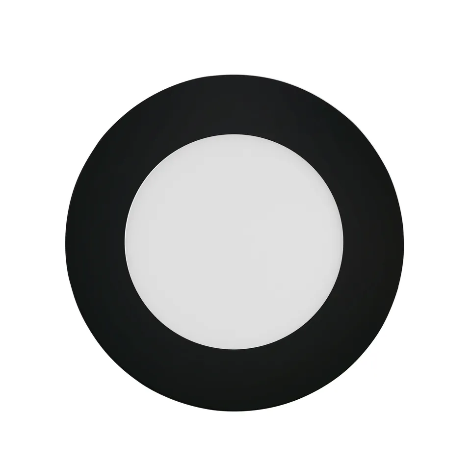 eglo-connect-z-fueva-z-smart-led-einbaustrahler-120-mm-schwarz-ip44 image 1