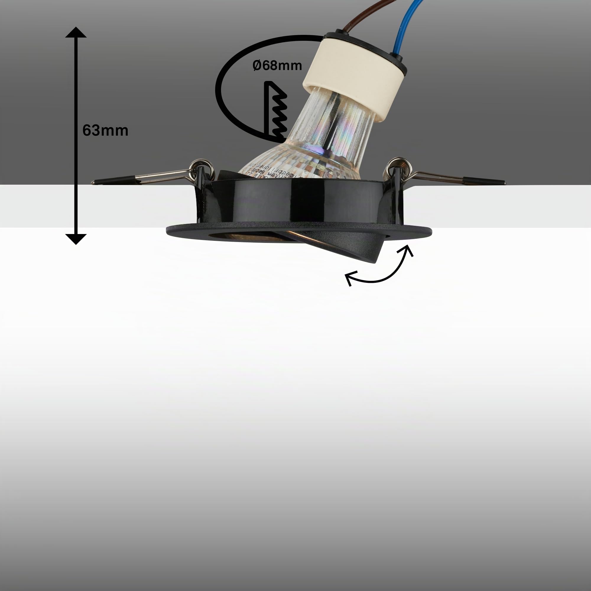briloner-3er-set-led-einbaustrahler-230v-schwenkbar-gu10-warmwei-68mm-lochma-sch image 5