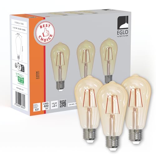 eglo-e27-filament-led-3er-set-st64-edison-vintage-amber-4w-40w-2200k image 7