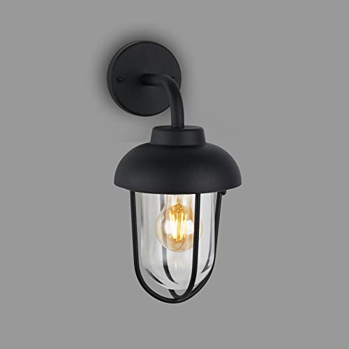 briloner-au-enlampe-retro-au-enwandleuchte-schwarz-e27-ip44-335x160x210mm image 7