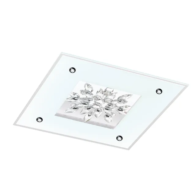 eglo-benalua-1-led-deckenleuchte-47-cm-dimmbar-wei-kristall image 1