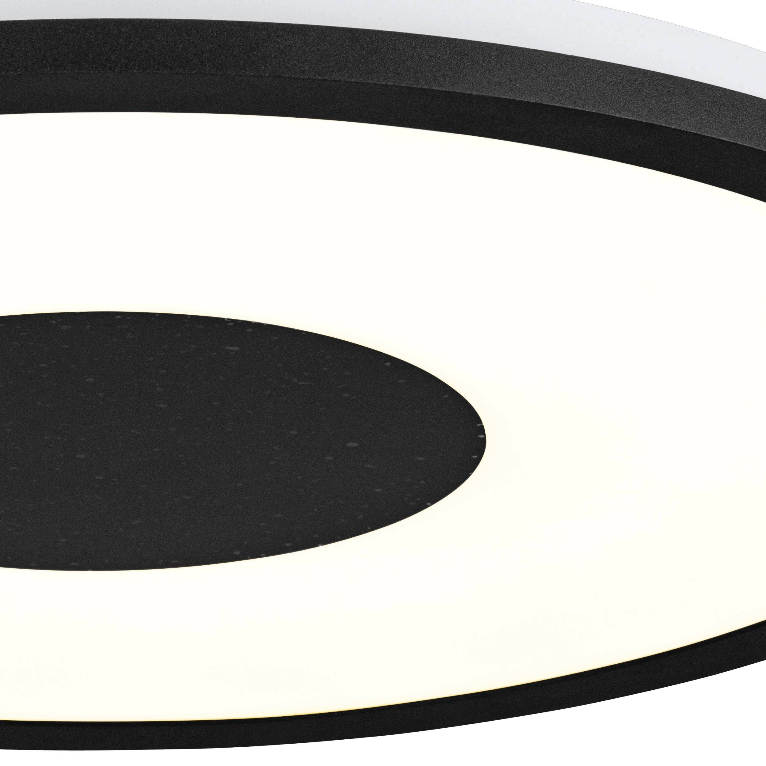 eglo-marmorata-led-deckenleuchte-45-cm-schwarz-wei-mit-sternenhimmel-effekt image 4