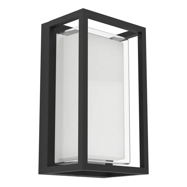eglo-grottazzolina-led-au-en-wandleuchte-mit-bewegungsmelder-1050-lumen-schwarz image 1