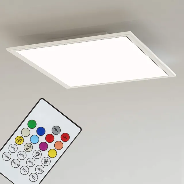 briloner-led-decken-panel-quadratisch-29-5-cm-dimmbar-cct-app image 1