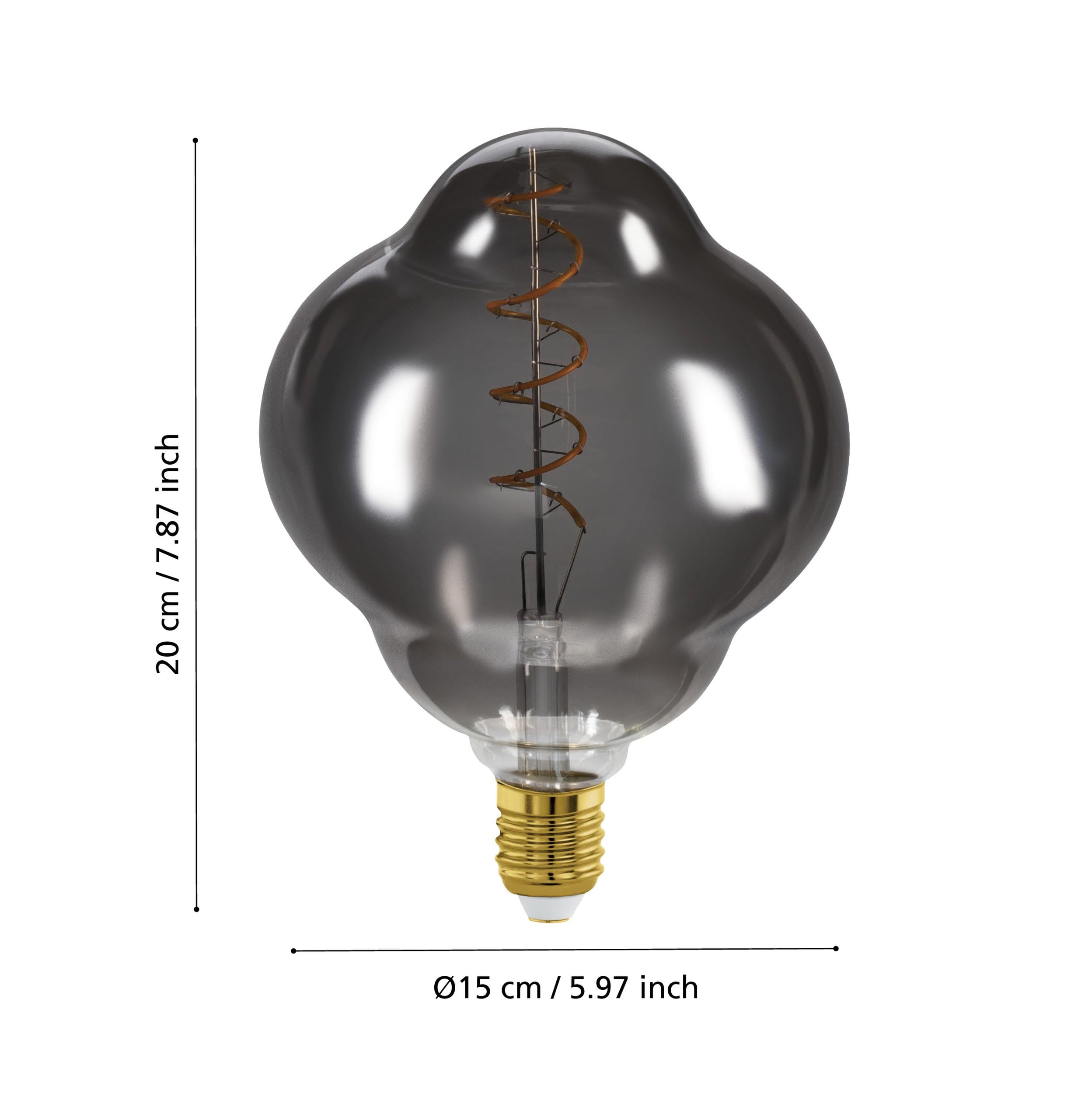 eglo-big-size-e27-led-spiral-retro-gl-hbirne-rauchglas-4w-2000k-l-20-cm image 6