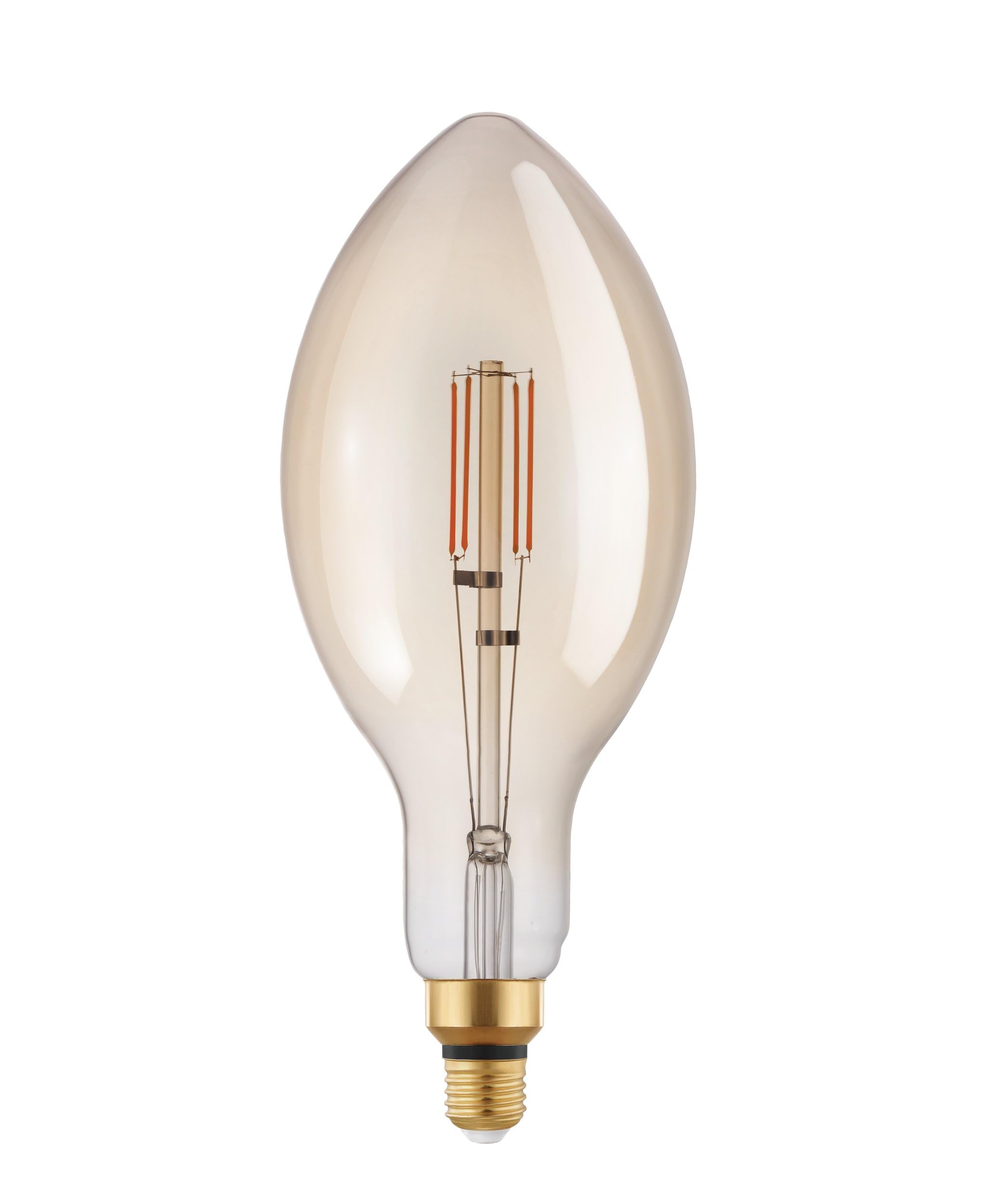 eglo-big-size-e140-e27-led-amber-vintage-dimmbar-34-2-cm-4w-400lm-2200k image 1
