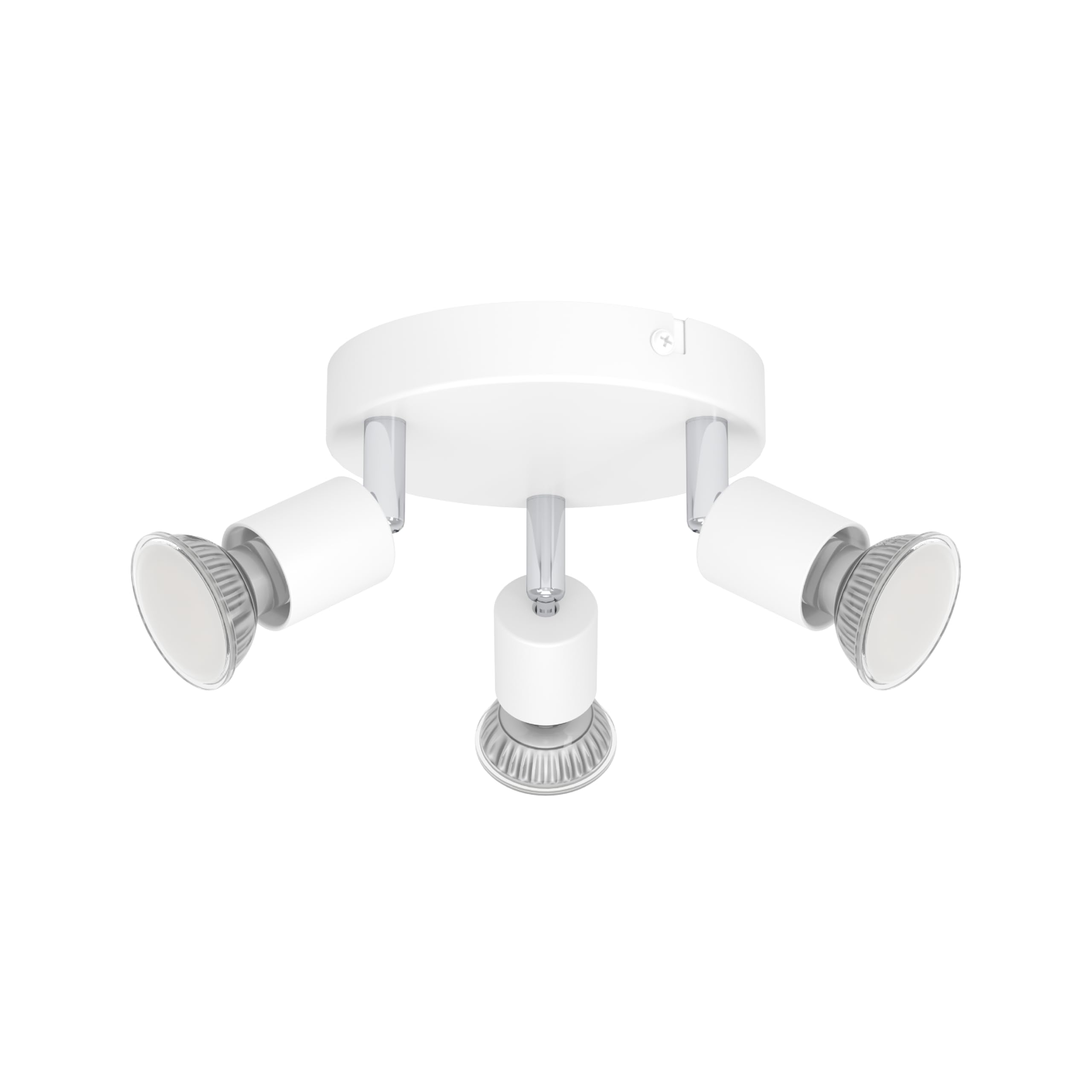 eglo-stecci-e-deckenlampe-3-flammig-spot-deckenstrahler-wei-gu10 image 1