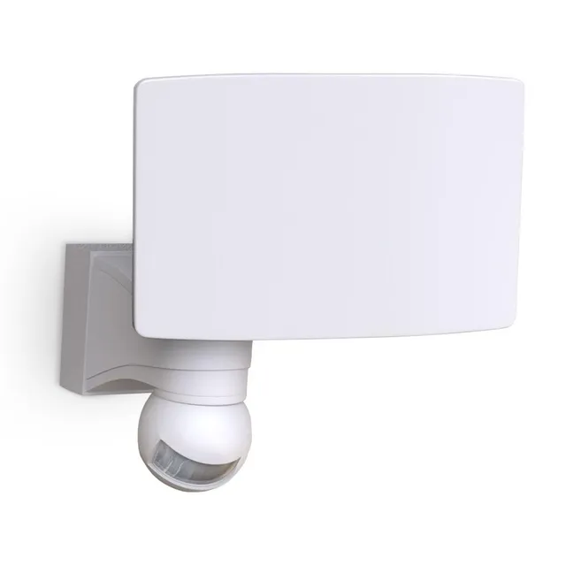 b-k-licht-au-enlampe-mit-bewegungsmelder-wei-schwenkbar-21-7x17-6x18-cm image 1