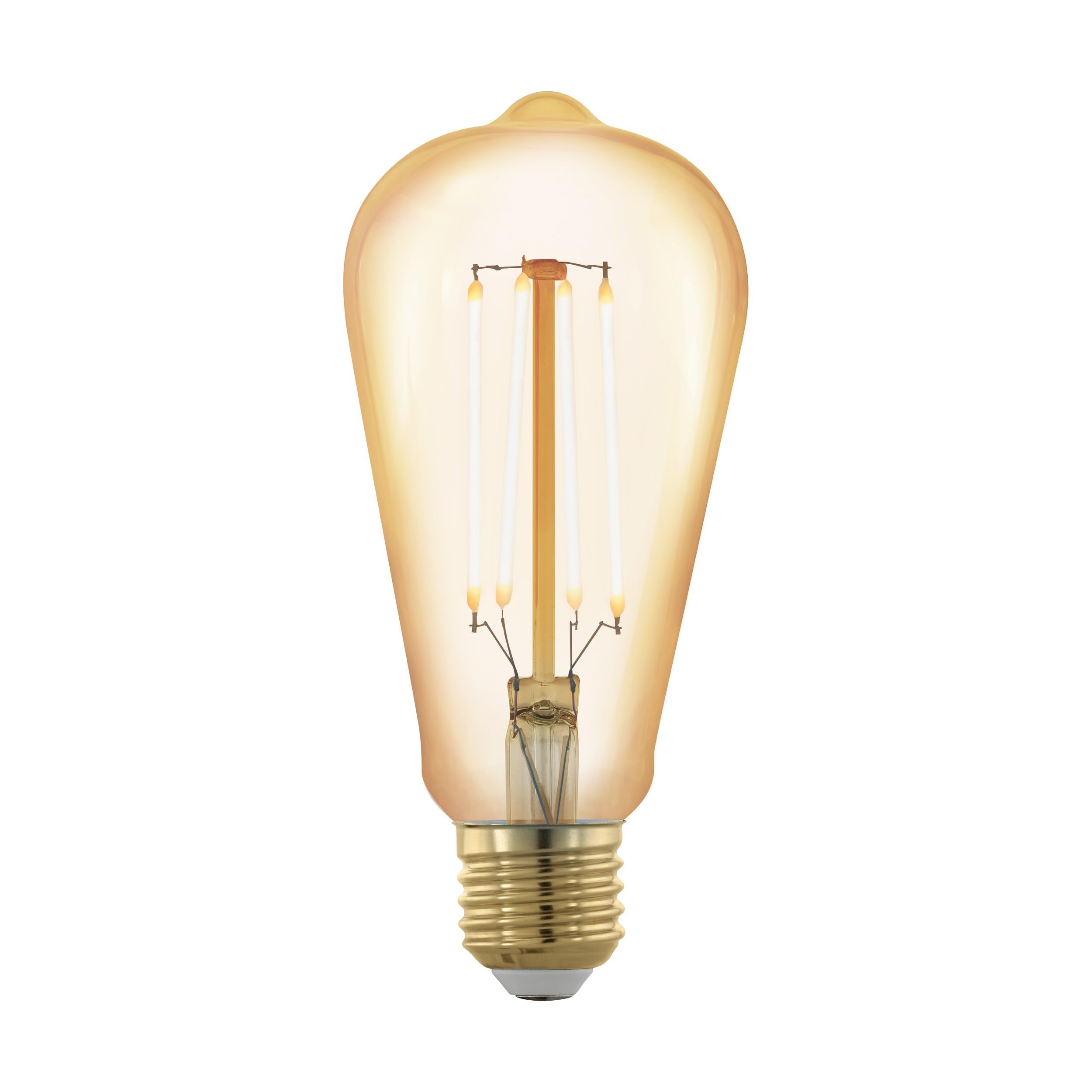 eglo-e27-led-lampe-st64-vintage-edison-amber-dimmbar-4-5w image 1