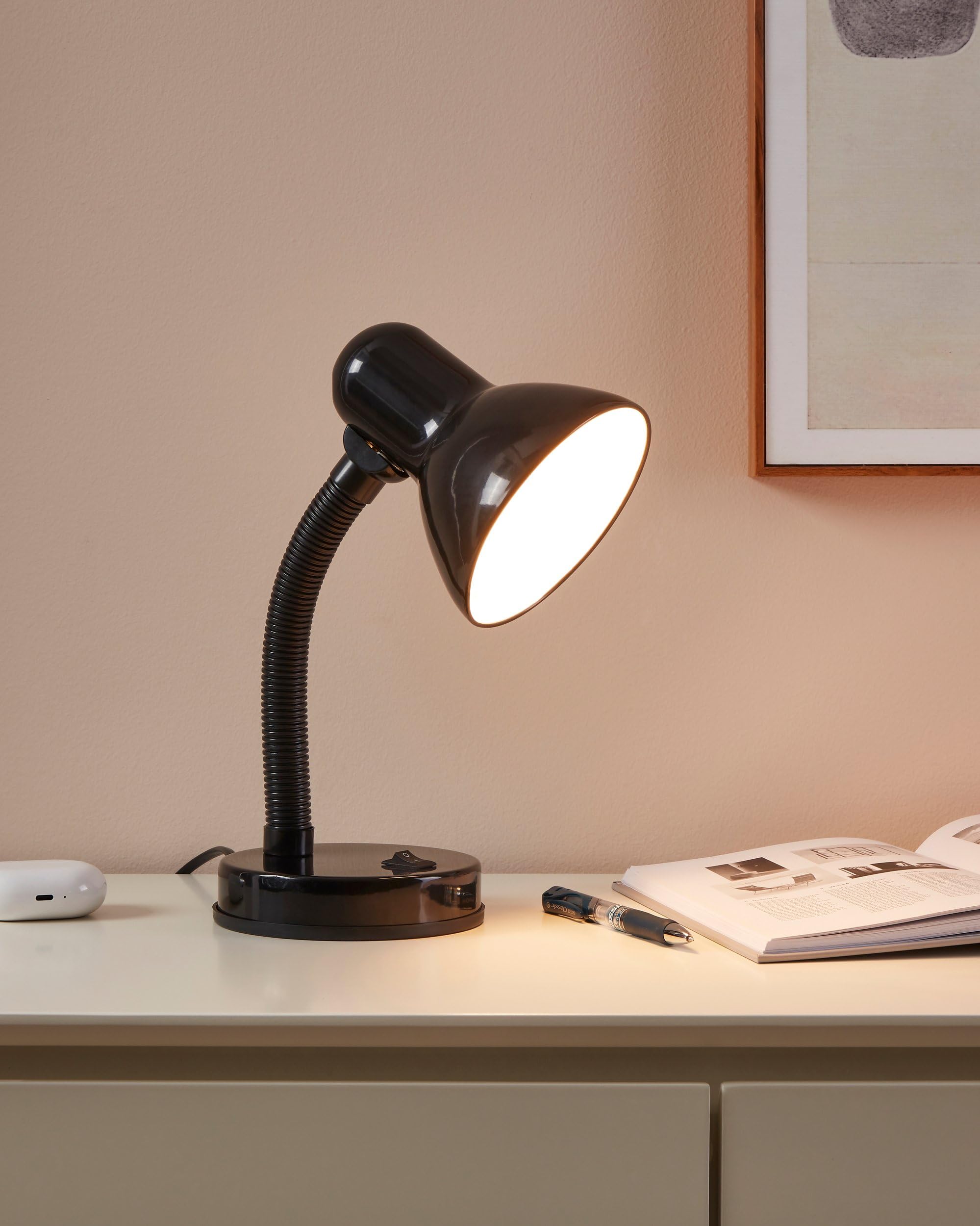 eglo-basic-flexible-tischlampe-schreibtischlampe-e27-schwarz image 3