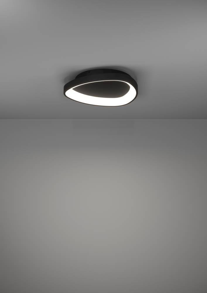 eglo-loretello-led-deckenleuchte-dreieckig-35-cm-dimmbar-mit-fernbedienung-schwa image 8