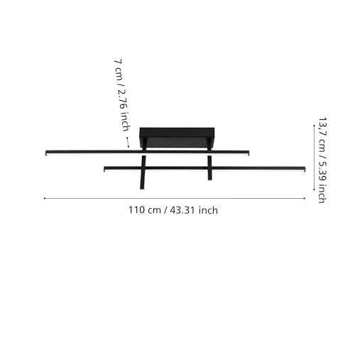 eglo-trepiliano-led-deckenleuchte-110-cm-schwarz-metall-warmwei image 6