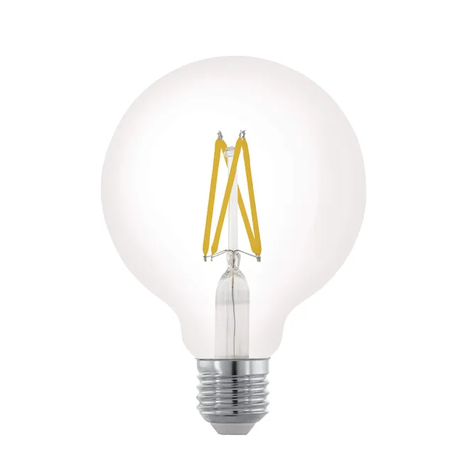 eglo-edison-e27-led-globe-dimmbar-6w-vintage image 1