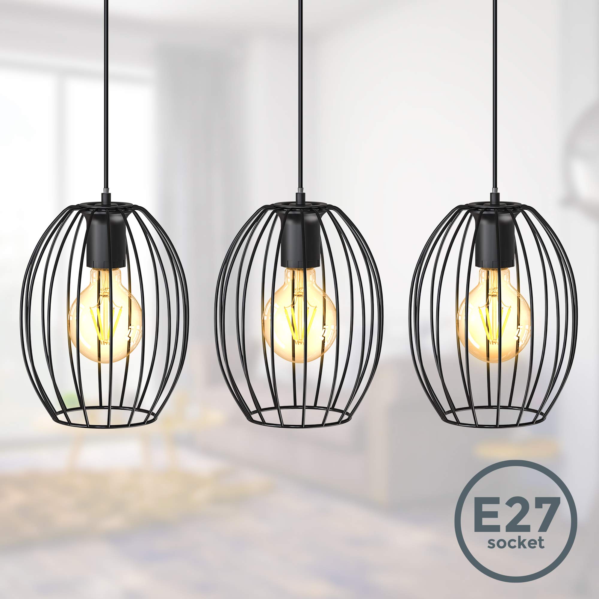 b-k-licht-vintage-pendelleuchte-3-flammig-e27-metallk-rbe-schwarz image 2