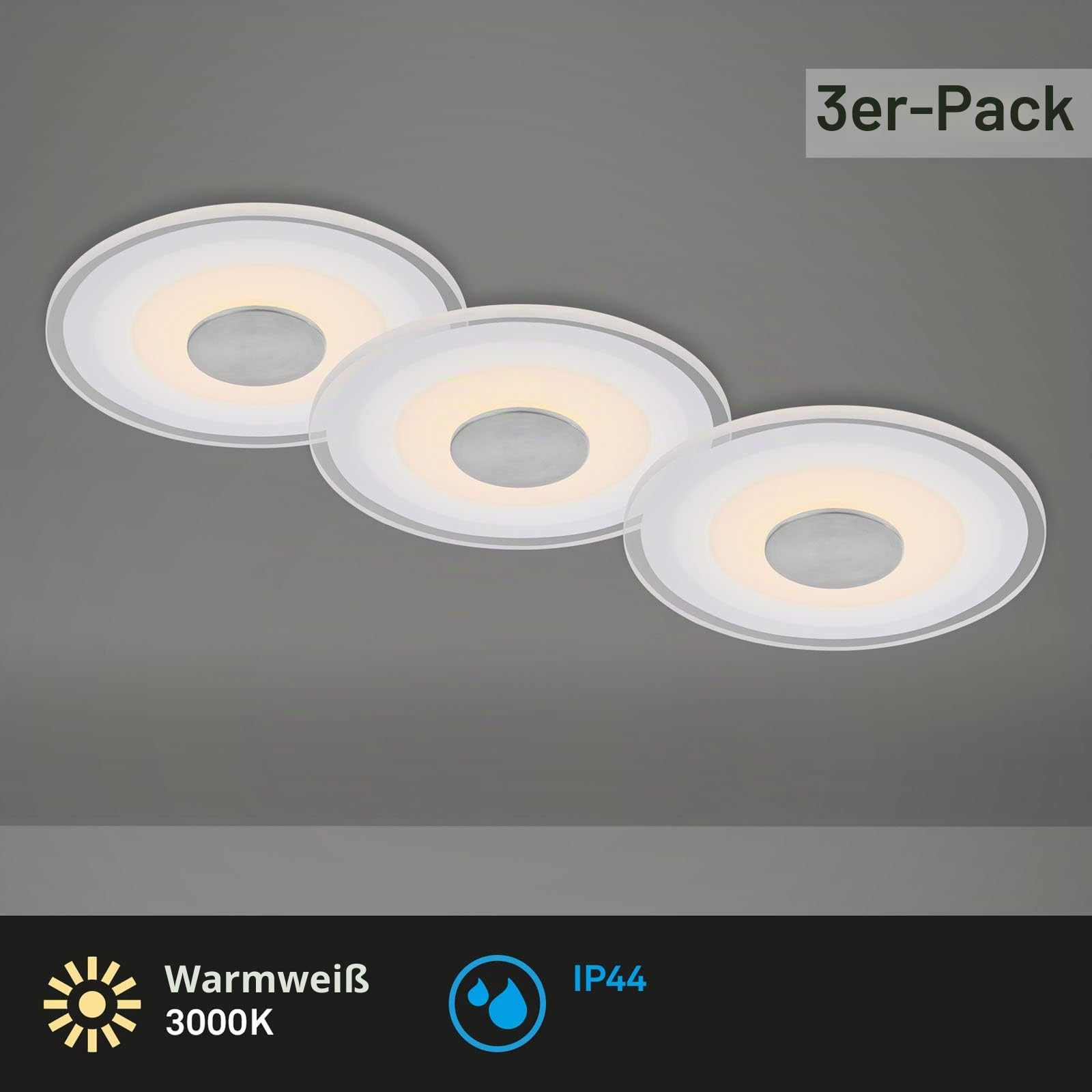 briloner-led-einbauleuchten-3er-set-bad-ip44-aluminiumfarbig-120-mm-650-lumen image 2