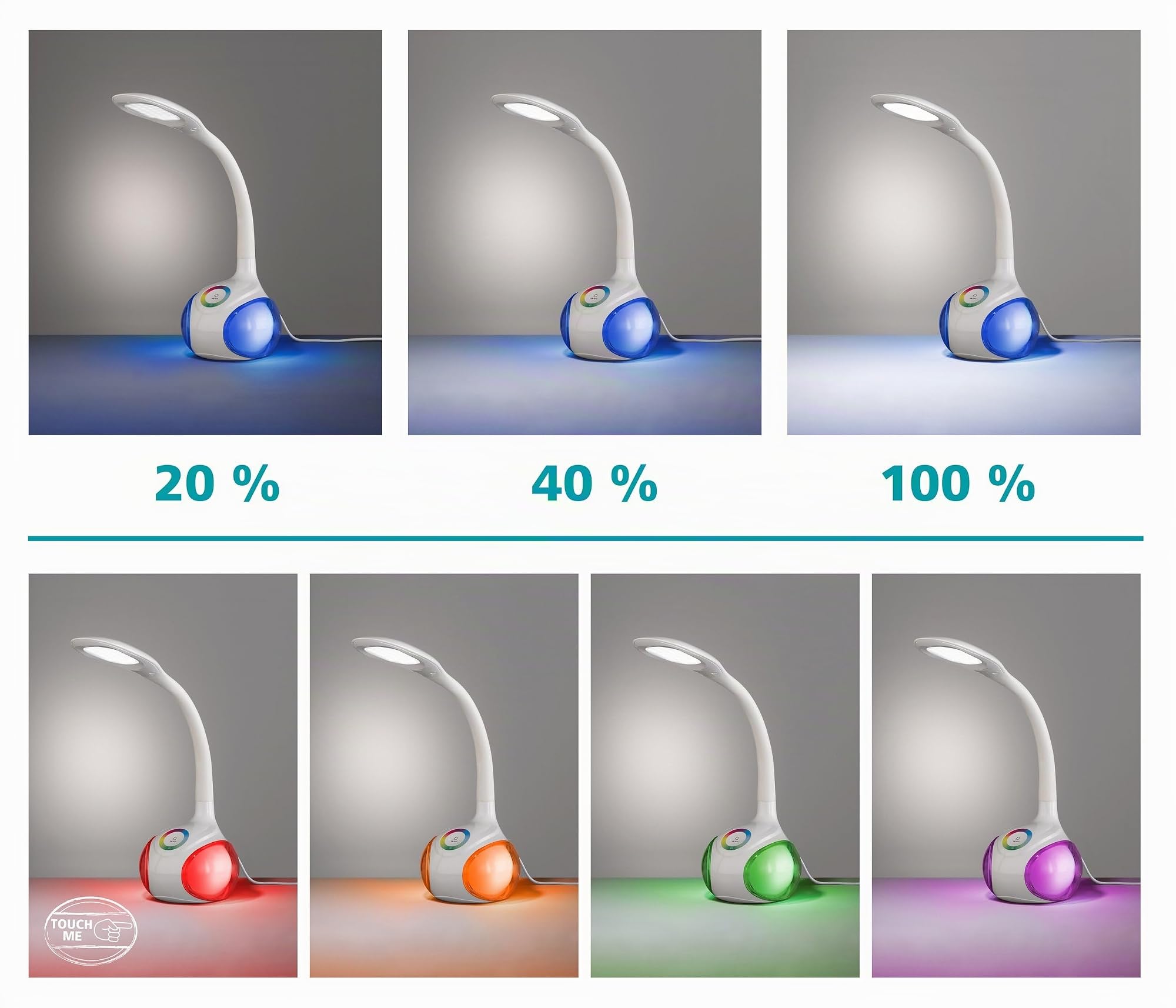 eglo-arcones-led-tischlampe-touch-dimmbar-rgb-fu-wei image 8
