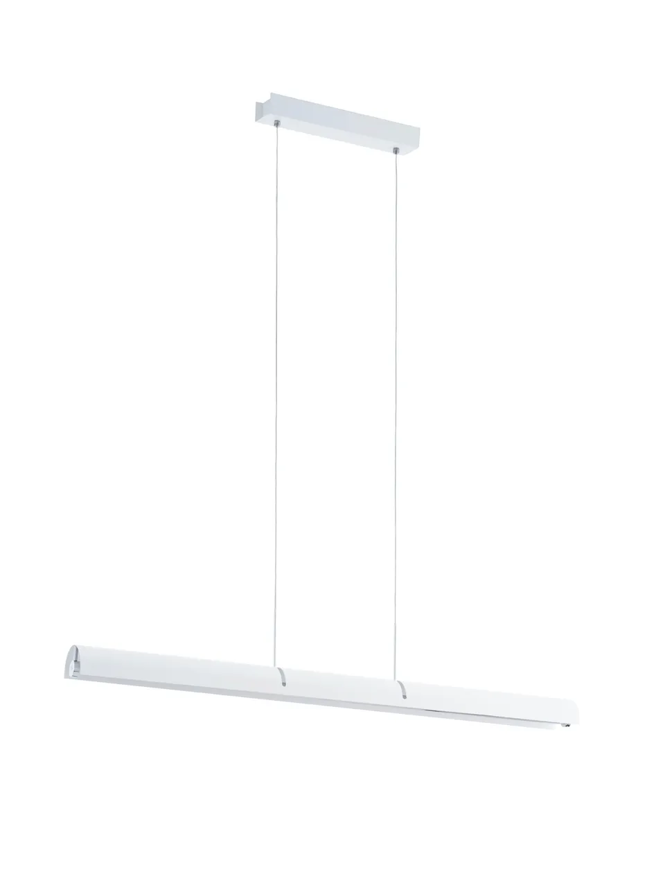 eglo-caldina-led-pendelleuchte-1-flammig-dimmbar-wei-chrom-21w image 1