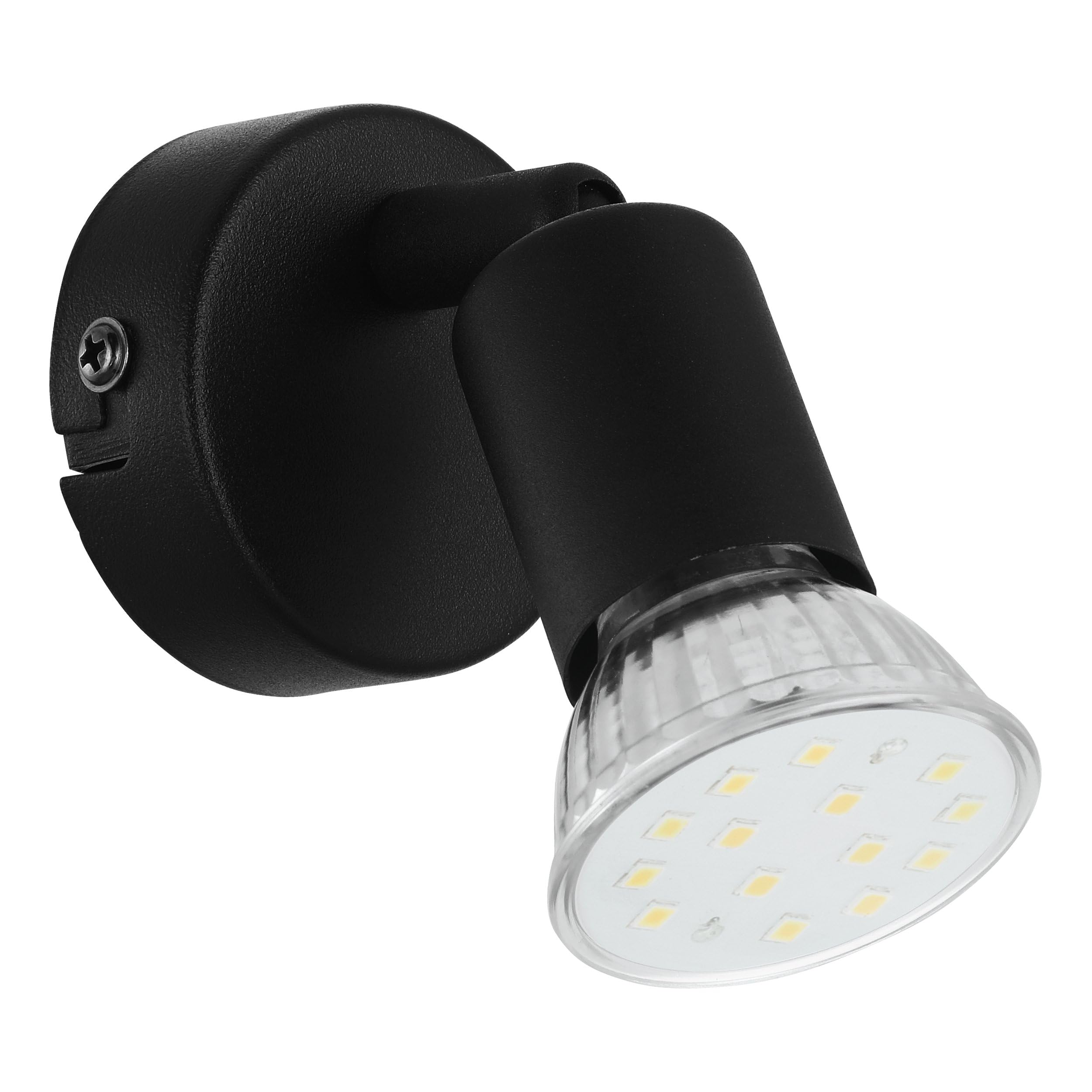 eglo-buzz-led-deckenstrahler-2-flammig-schwarz-l-28-5-cm-gu10 image 4