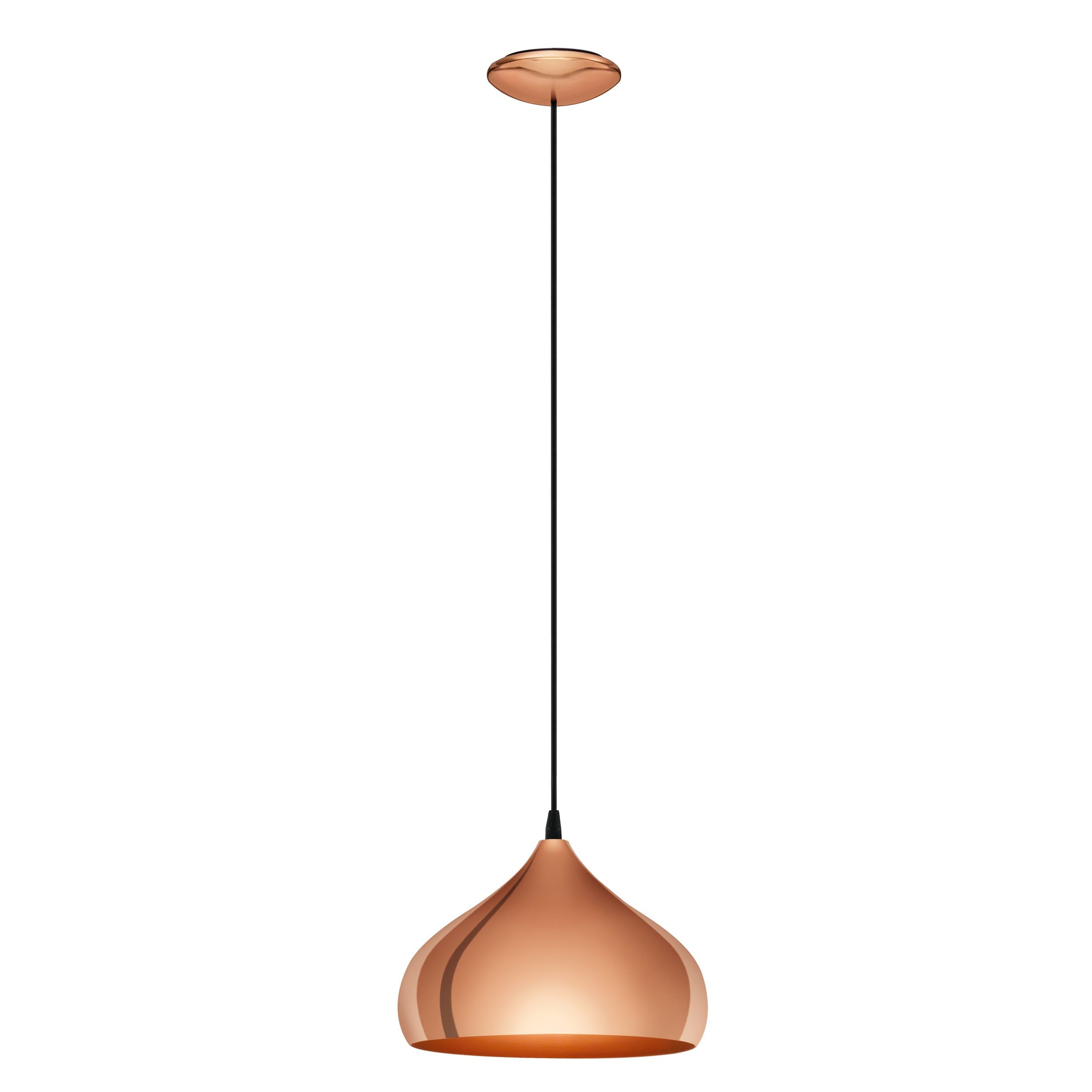 eglo-hapton-pendelleuchte-industrial-kupfer-e27-29-cm image 1