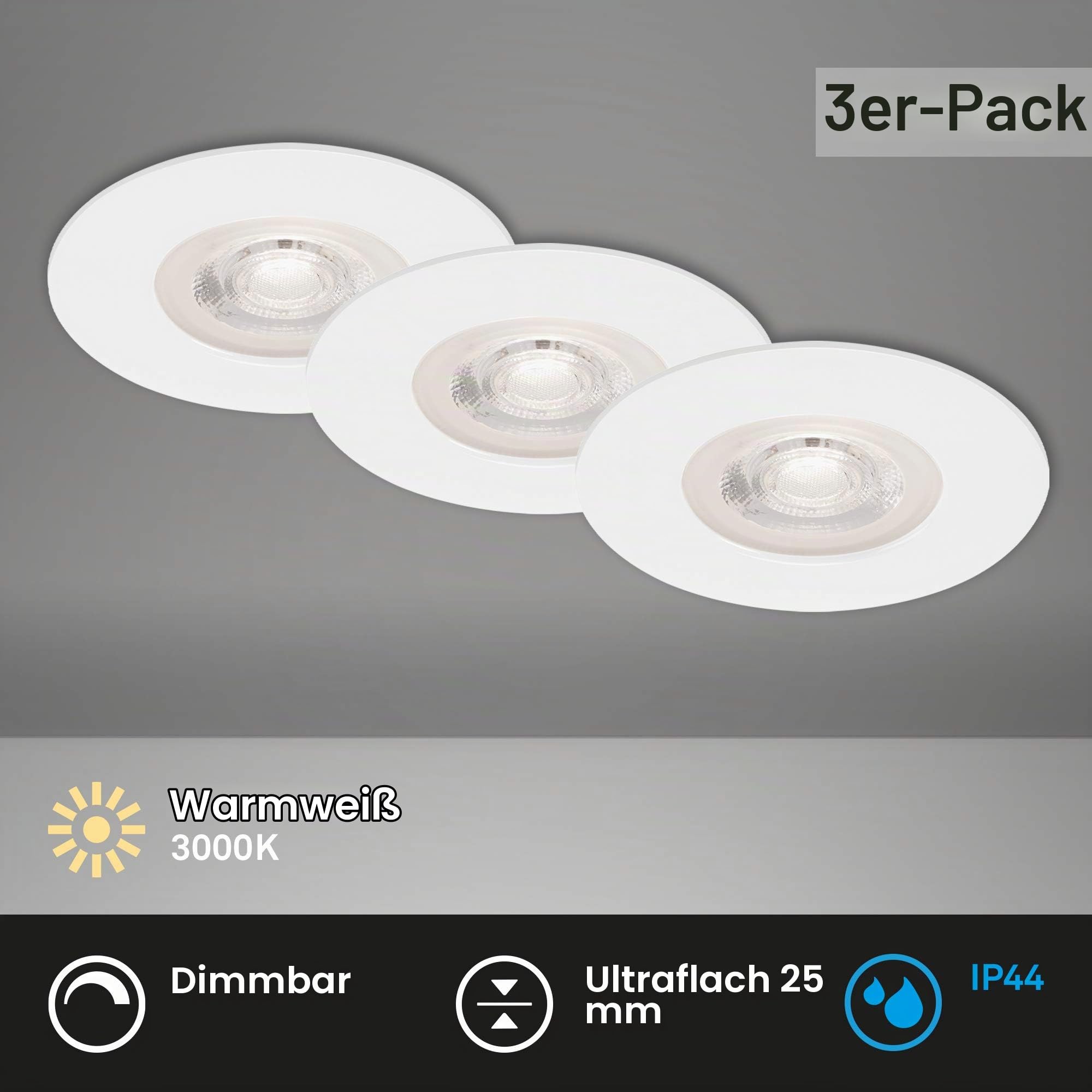 briloner-led-einbauleuchten-3er-set-9-cm-wei-dimmbar-5w-3000k-ip44 image 2