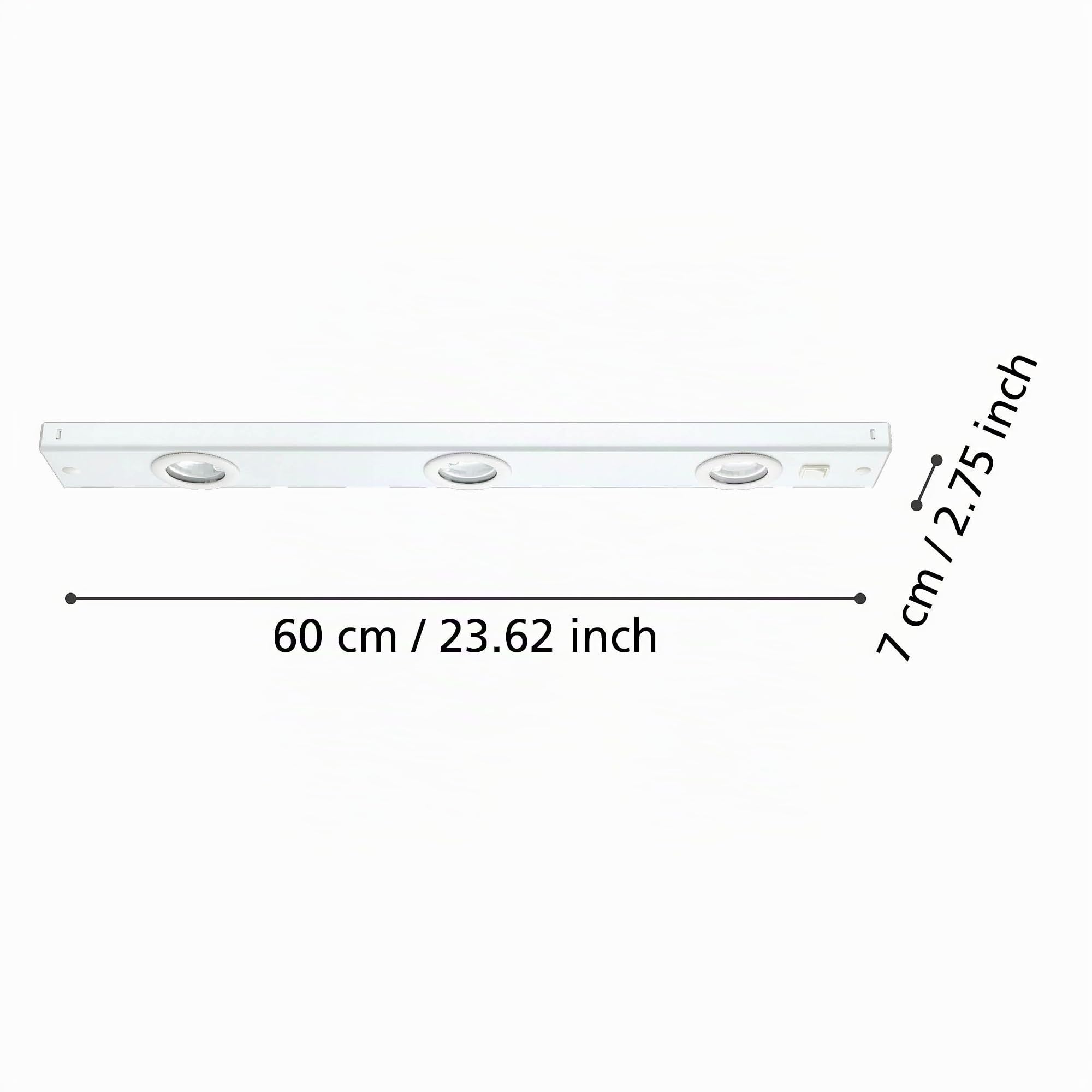 eglo-kob-led-unterbauleuchte-3-flammig-unterschrankleuchte-metall-wei-60-cm image 4