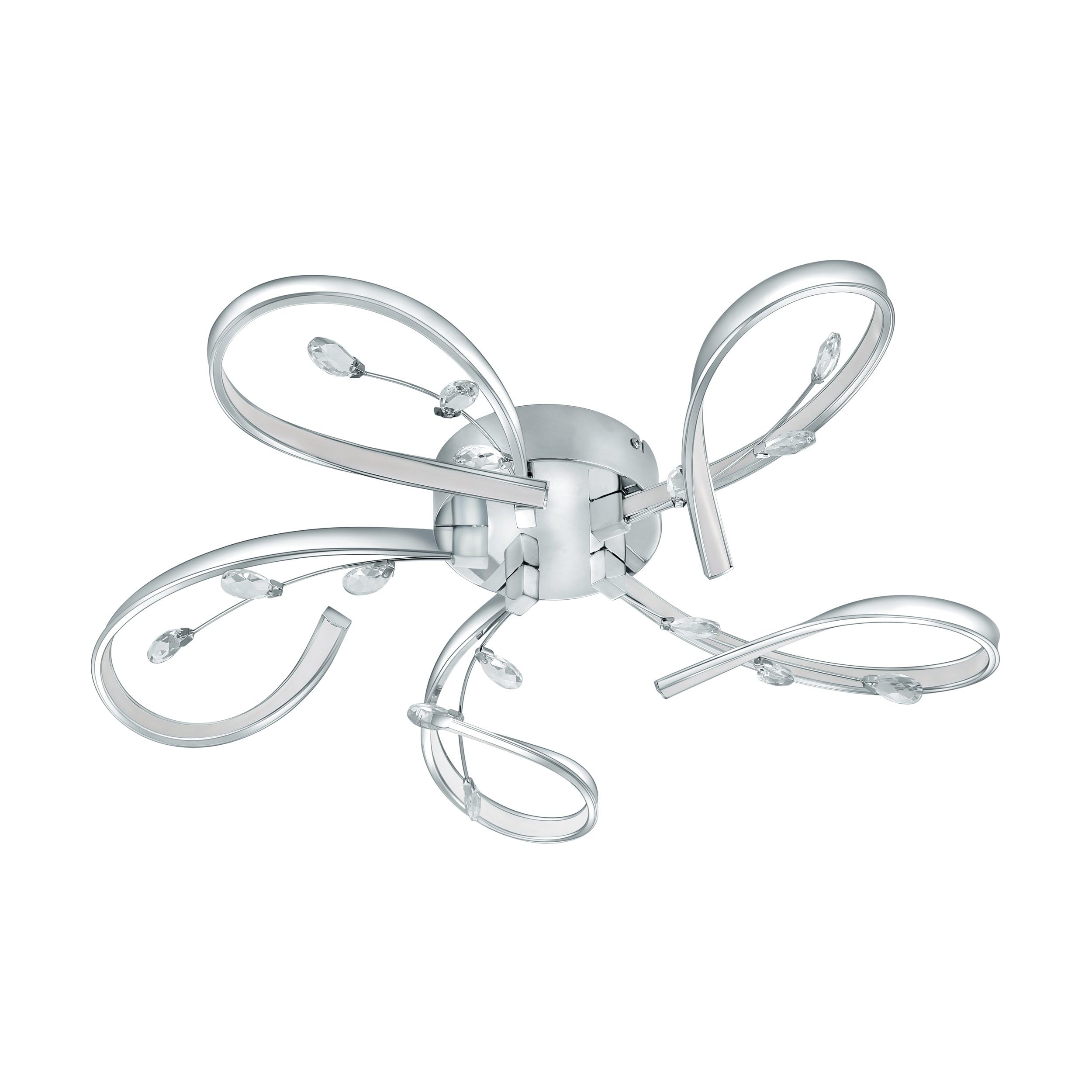 eglo-vallemare-led-deckenleuchte-3-flammig-chrom-65-cm-warmwei-kristall image 4