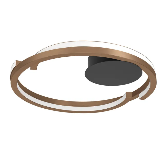 eglo-mezzomonte-led-deckenleuchte-ring-48-cm-bronze-cct-dimmbar-mit-fernbedienun image 1
