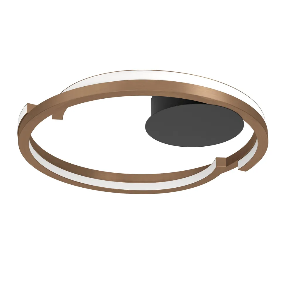 eglo-mezzomonte-led-deckenleuchte-ring-48-cm-bronze-cct-dimmbar-mit-fernbedienun image 1