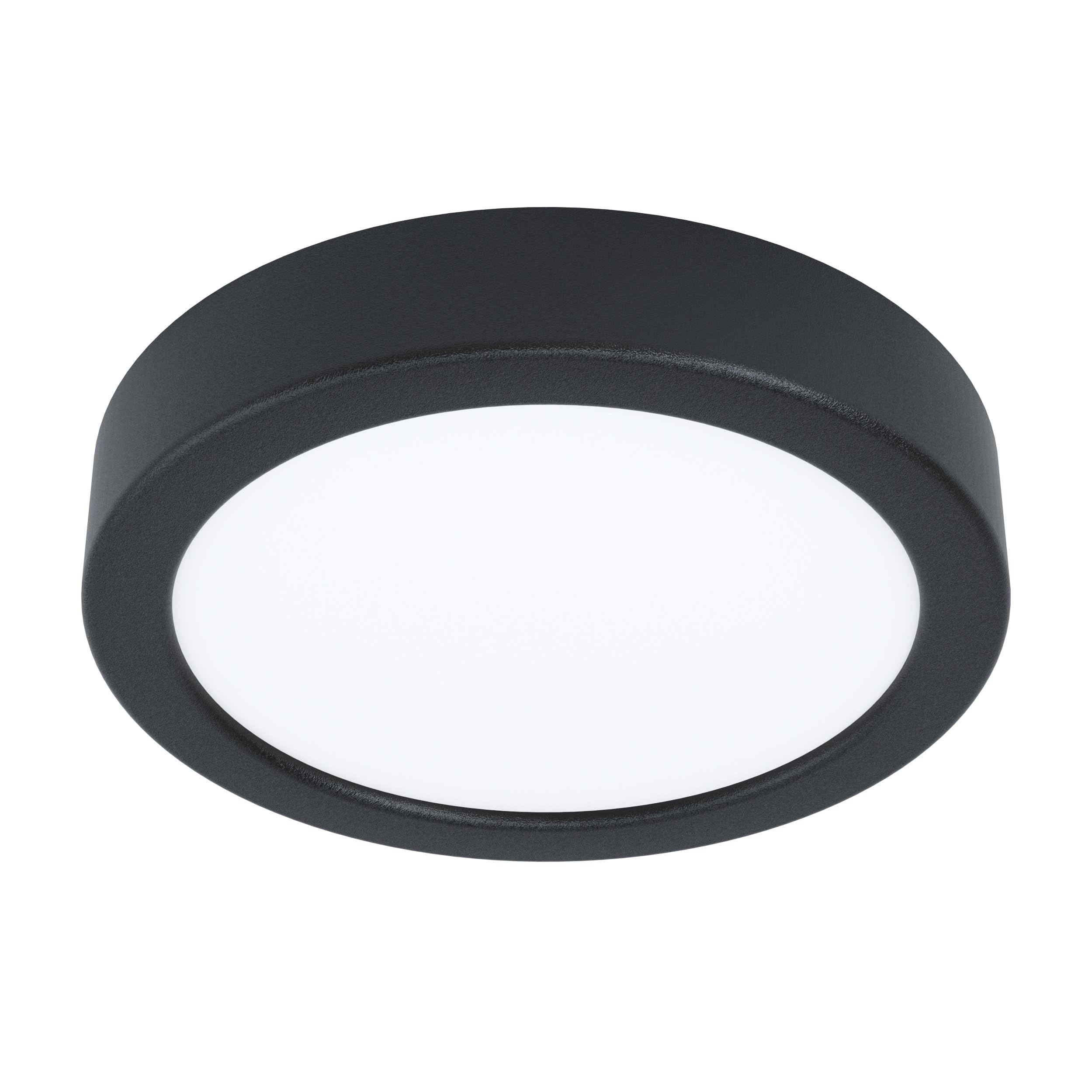 eglo-fueva-5-led-deckenleuchte-16-cm-aufbauleuchte-schwarz-wei-1200-lumen image 1