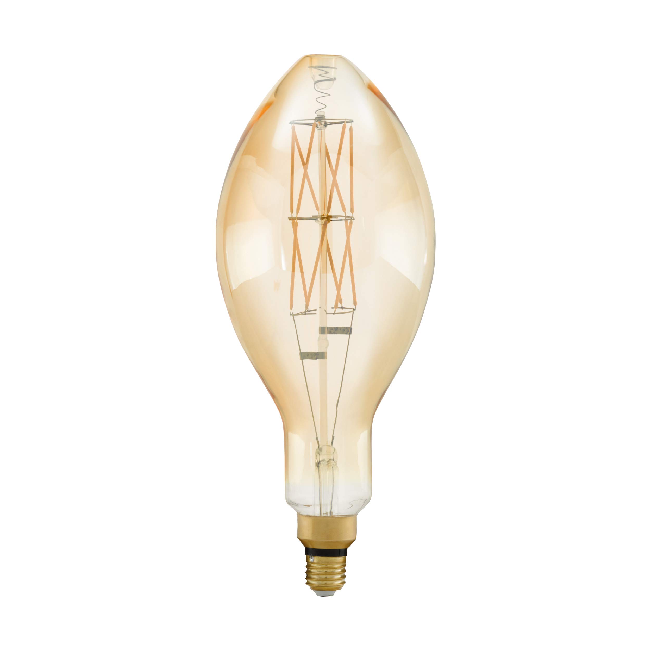 eglo-amber-vintage-led-e27-big-size-14-cm-8w-806lm-2100k-dimmbar image 1