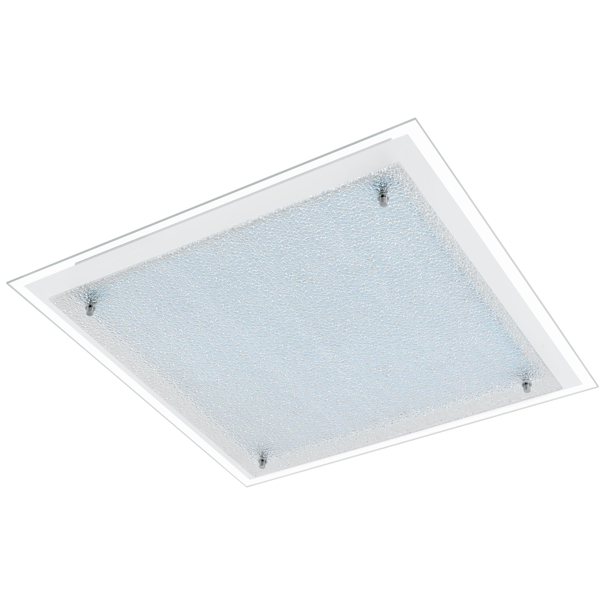 eglo-priola-led-deckenleuchte-50x50cm-wei-chrom-neutralwei-3400lm image 1