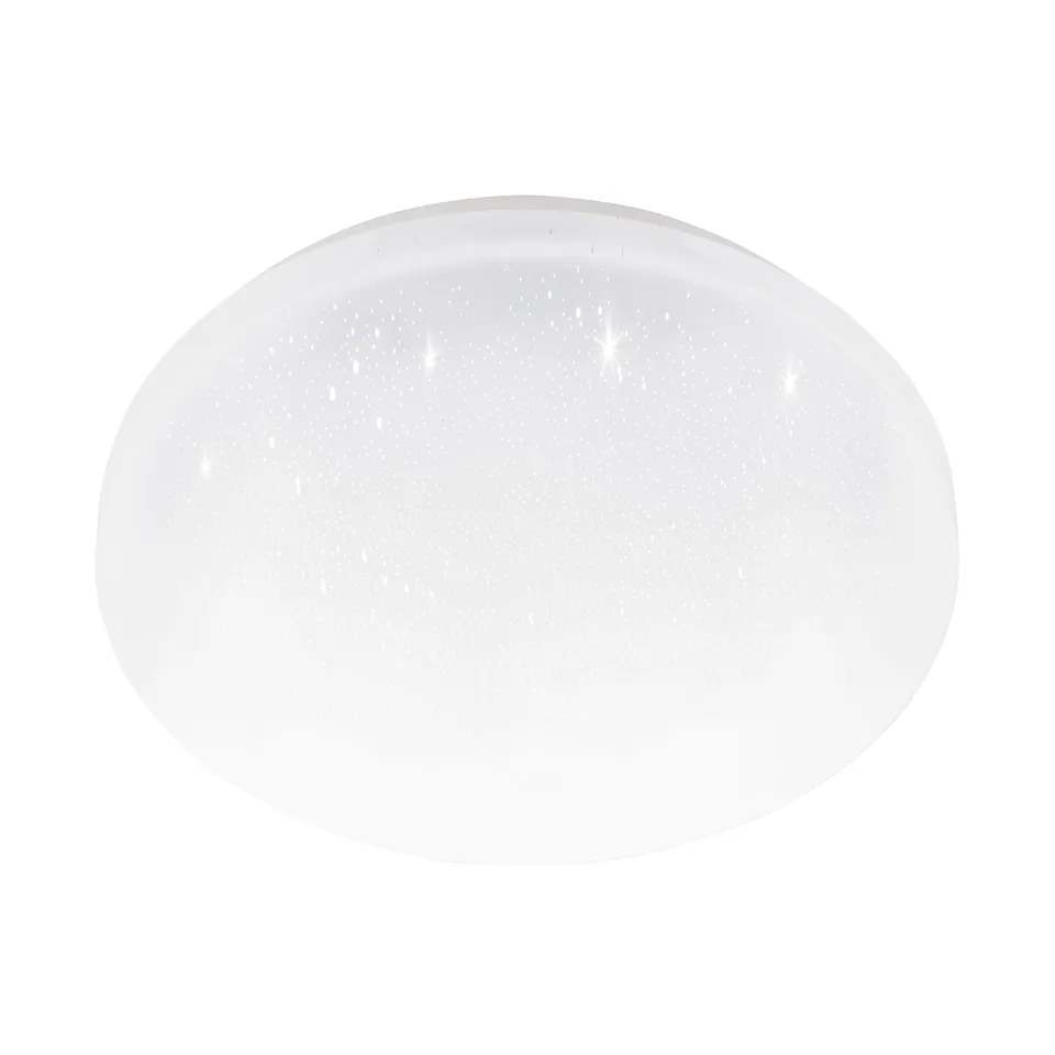 eglo-pogliola-e-led-deckenleuchte-31-cm-kristall-sterneneffekt-warmwei image 1