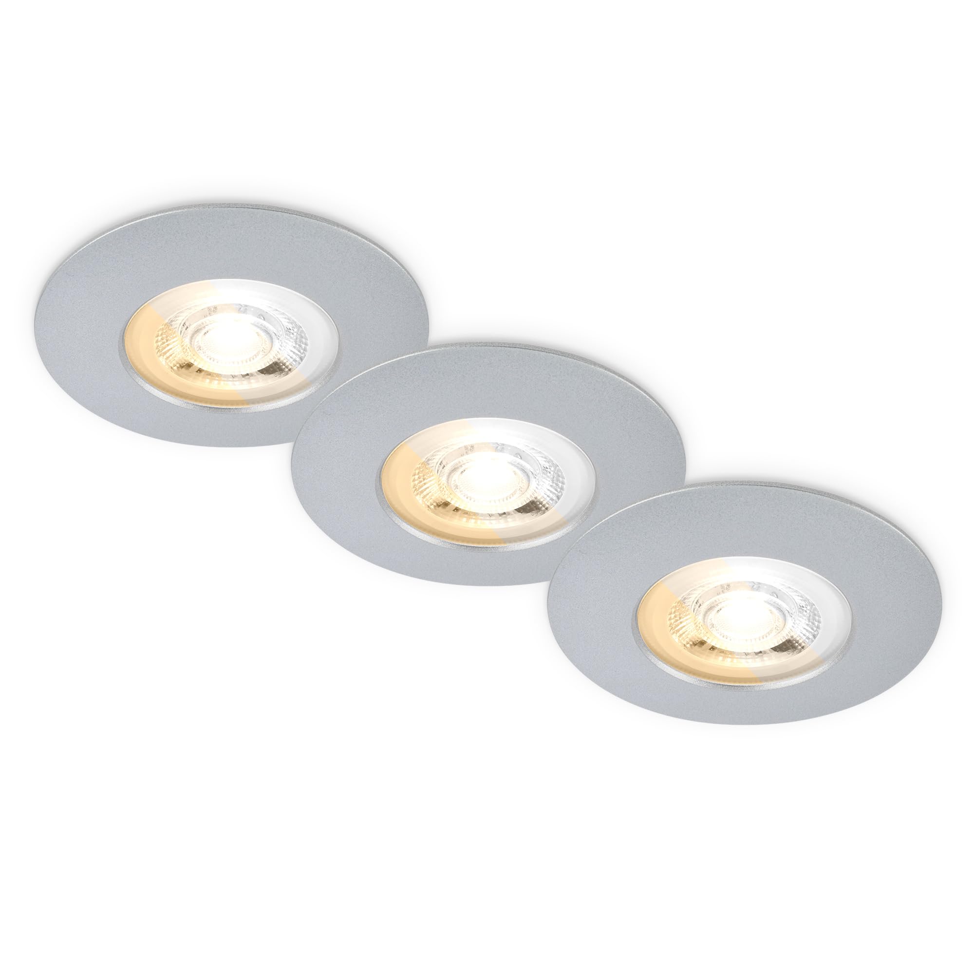 briloner-3er-set-led-bad-einbaustrahler-dimmbar-cct-ip65-chrom-matt image 1