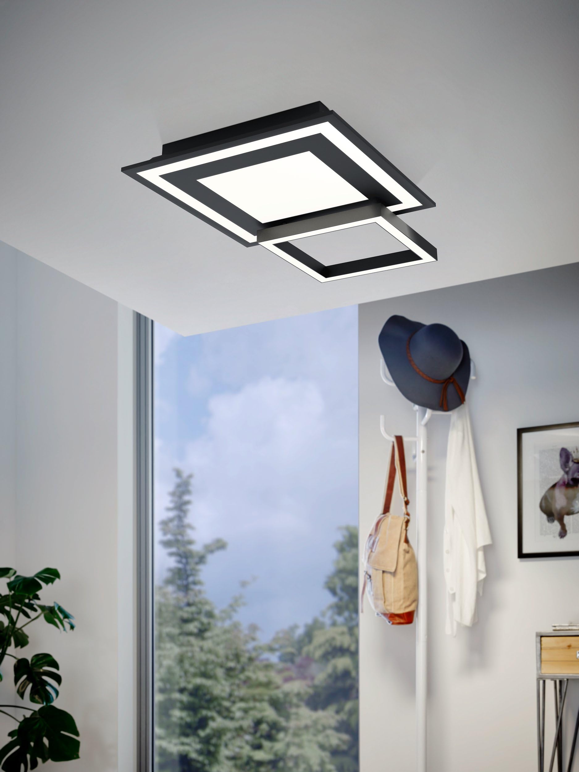 eglo-connect-savatarila-c-smart-led-deckenleuchte-rgb-cct-dimmbar-schwarz-wei-45 image 2