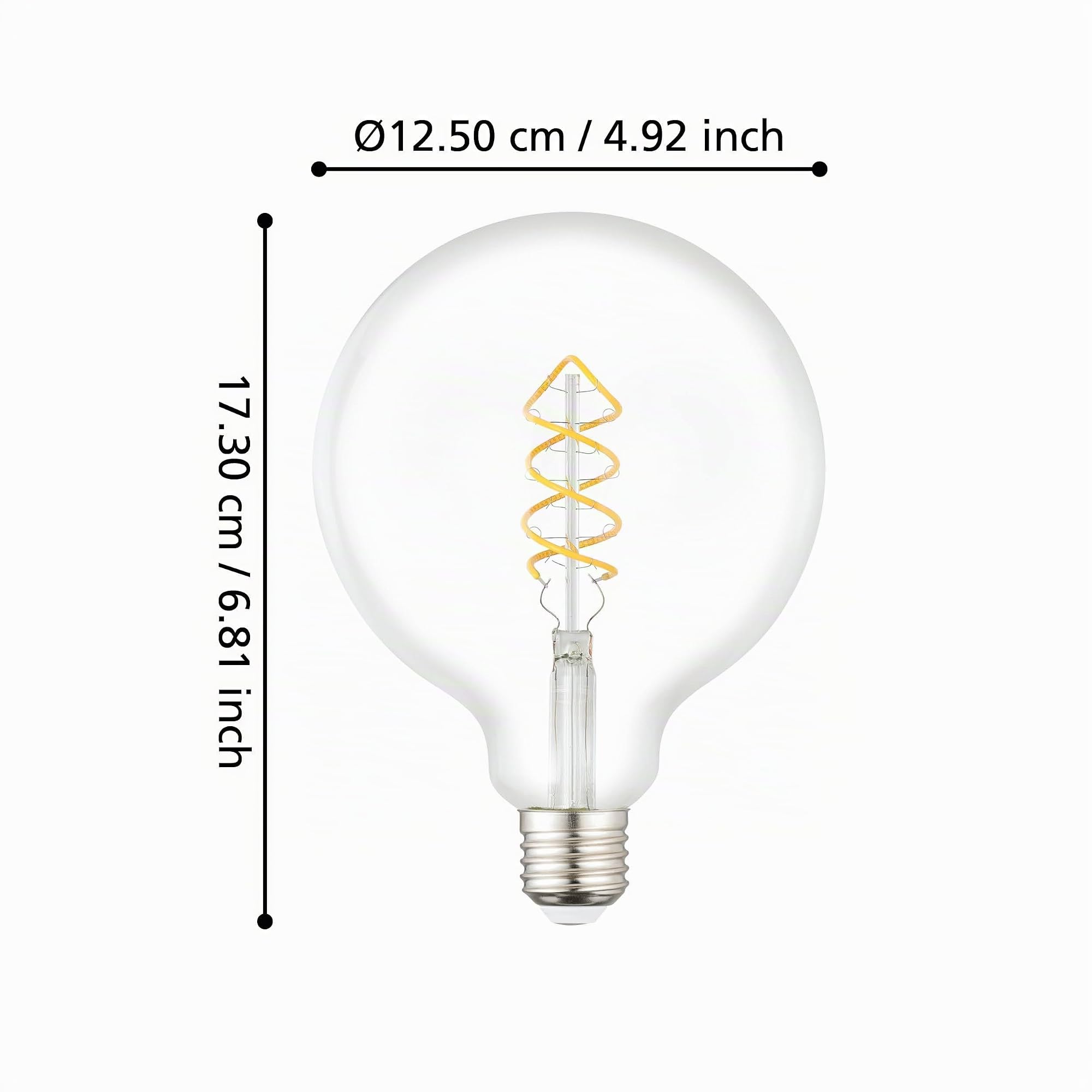 eglo-e27-led-globe-g125-spiral-filament-vintage-7-3w-806lm-warmwei-2700k-12-5-cm image 4