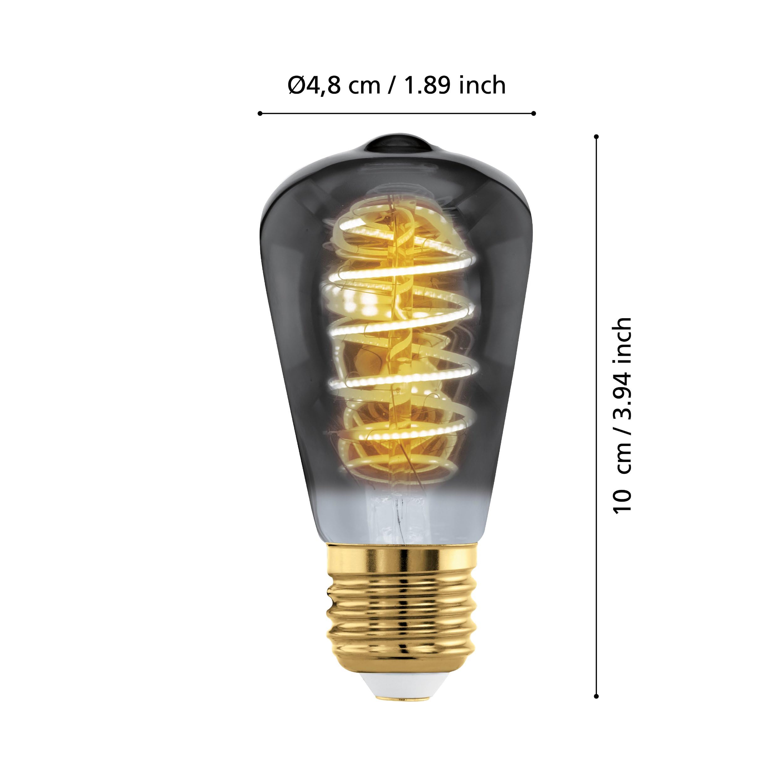 eglo-e27-spiral-led-vintage-gl-hbirne-st48-schwarz-transparent-4w-dimmbar image 7