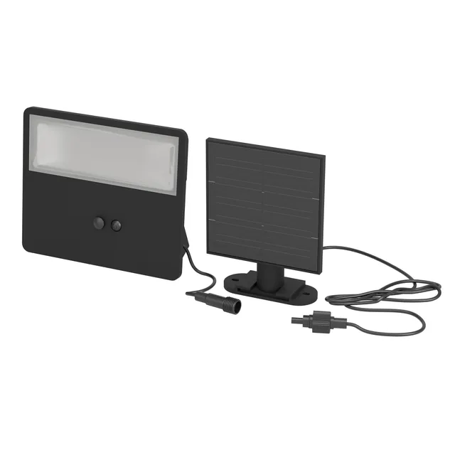 eglo-panettieri-led-solar-wandlampe-f-r-au-en-mit-bewegungsmelder-schwarz-ip44 image 1