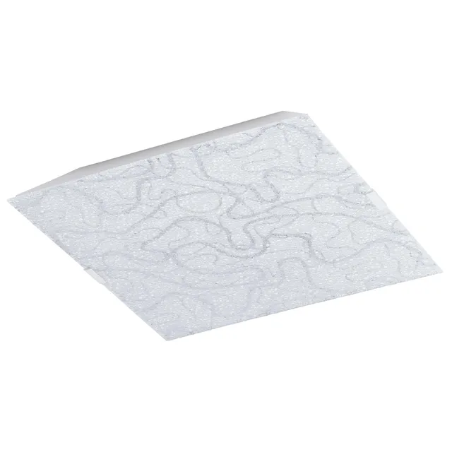 eglo-ardales-led-deckenleuchte-36-5-cm-wei-mit-strukturgals-1850-lm-warmwei image 1