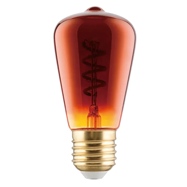 eglo-spiral-led-gl-hbirne-e27-st48-kupfer-vintage-4w-2000k image 1