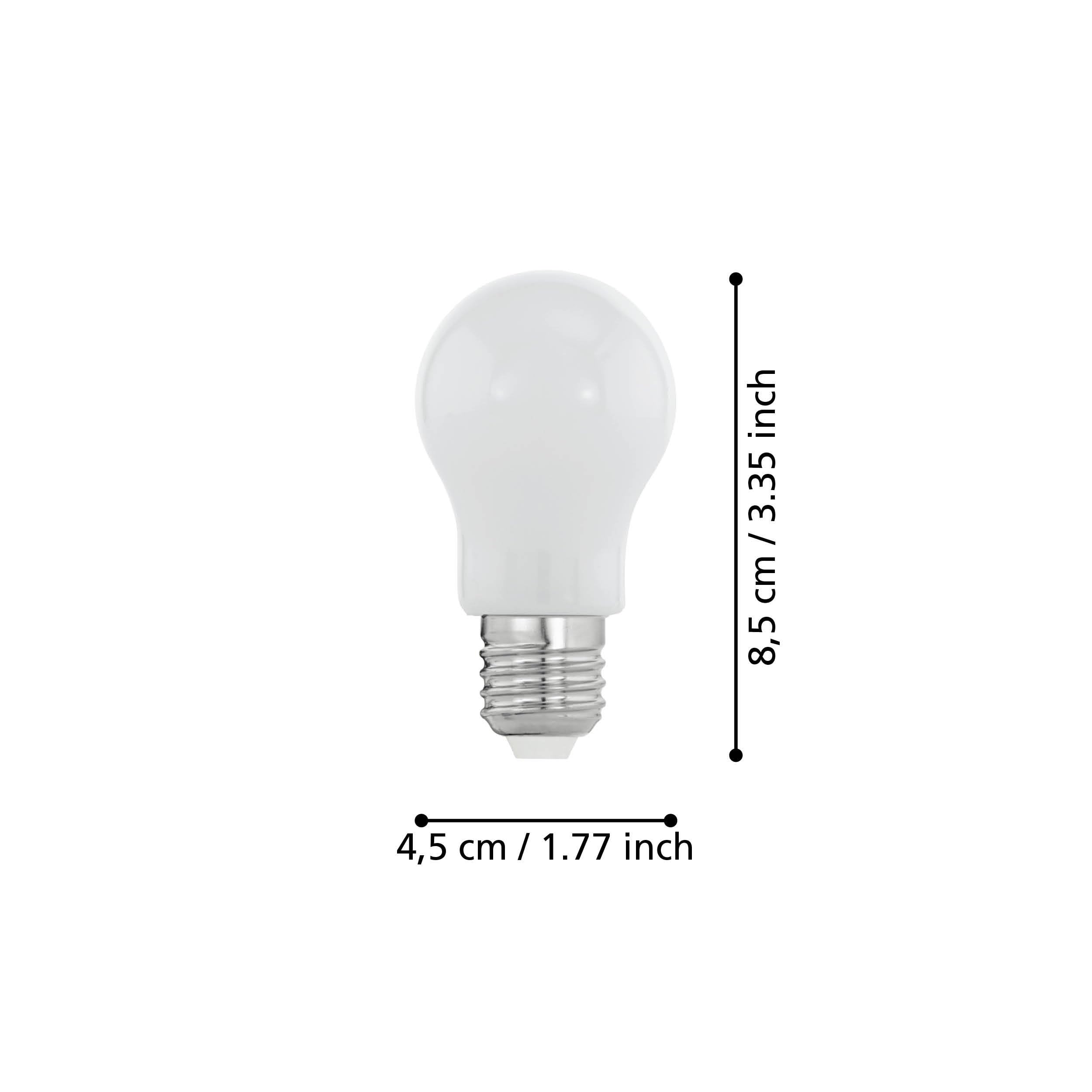 eglo-milky-e27-led-lampe-g45-7w-60w-806-lumen-warmwei-2700k image 3